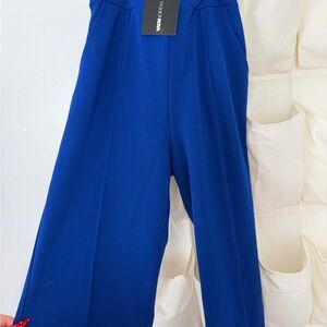 Fashion Nova Women's Cobalt Blue Wide Leg Pants